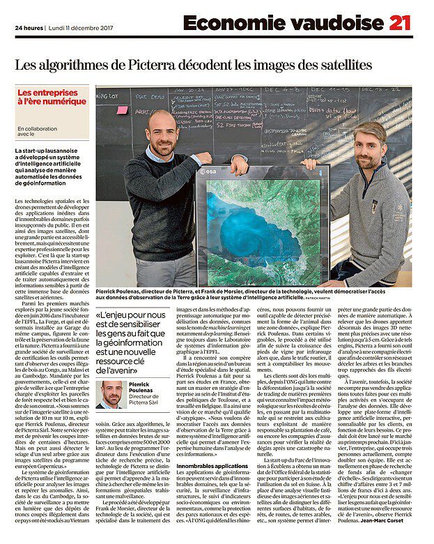 They talk about us - Picterra in the news