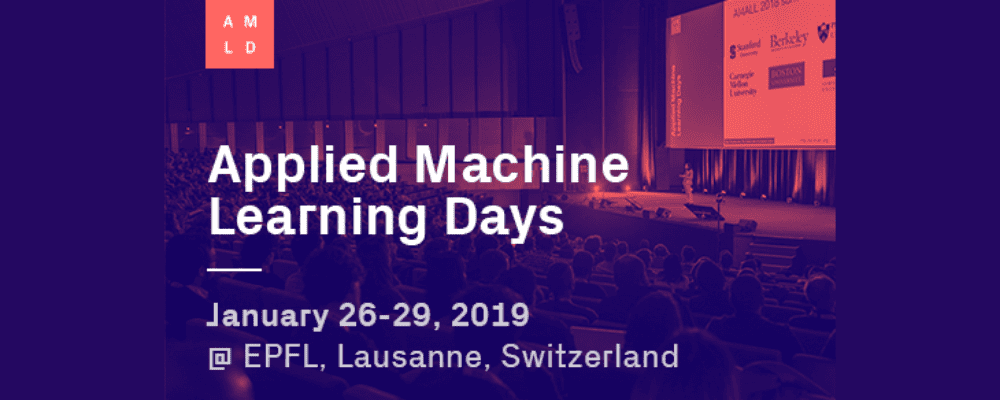 Applied Machine Learning Days 2019