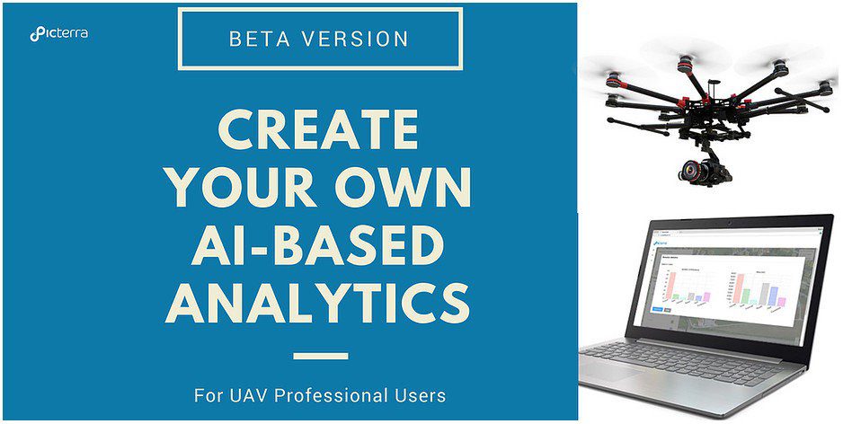 AI based analytics for Professional Drone users: the beta version is now available!